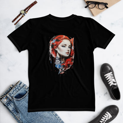 Design 1 // Women // Shirts // T-Shirt // Black - Viper-Size