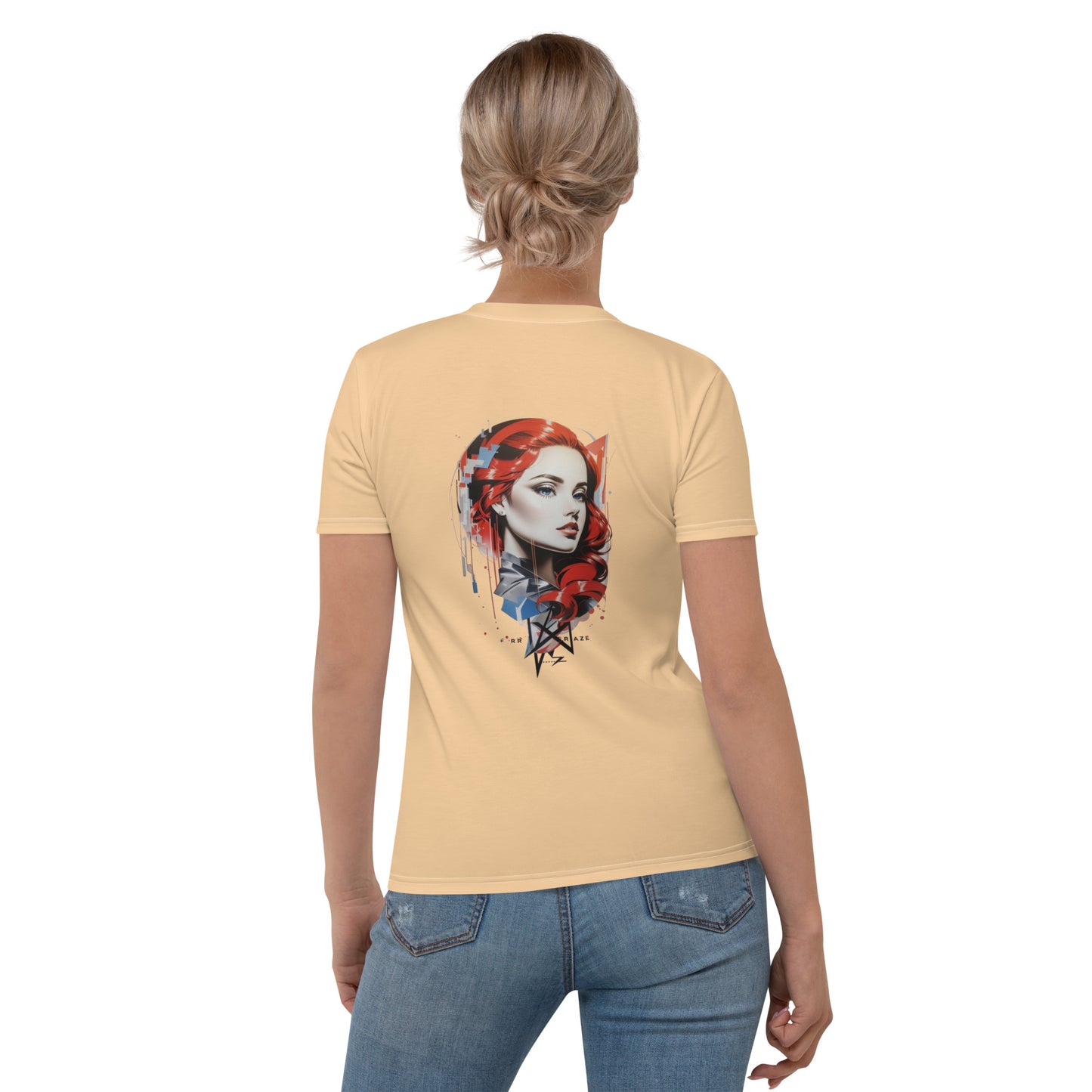 Design 1 // Women // Shirts // T-Shirt // Beige - Viper-Size