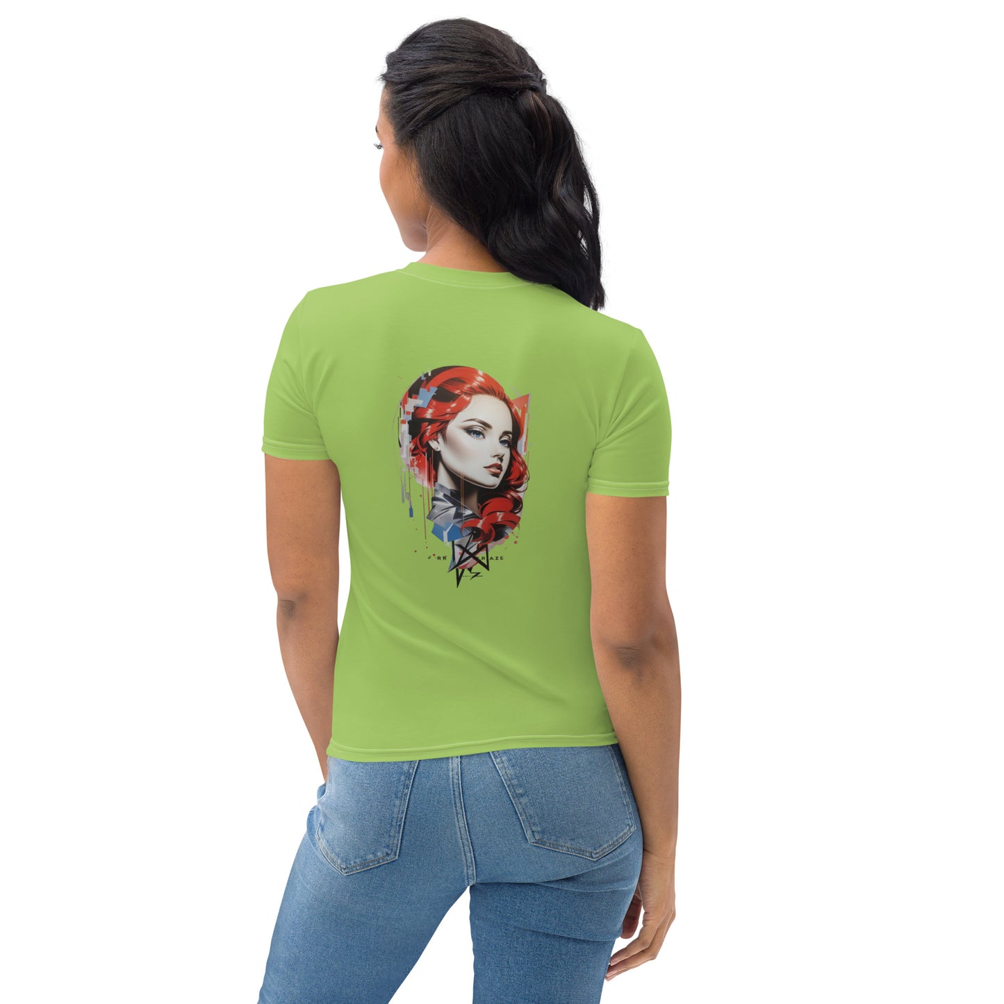 Design 1 // Women // Shirts // T-Shirt // Green - Viper-Size