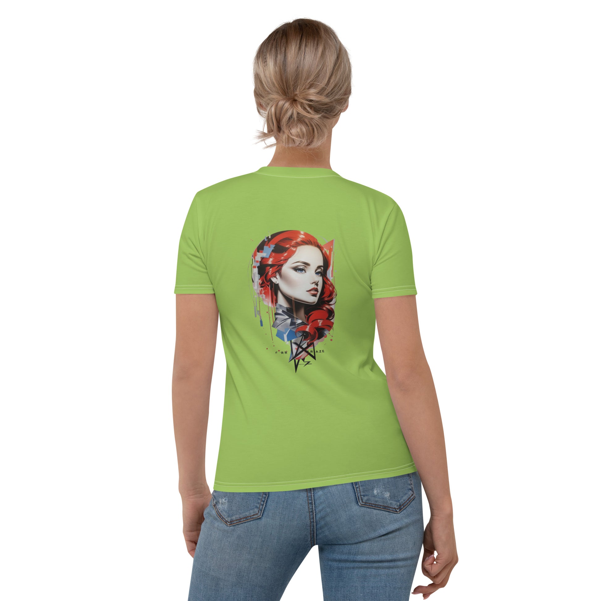 Design 1 // Women // Shirts // T-Shirt // Green - Viper-Size