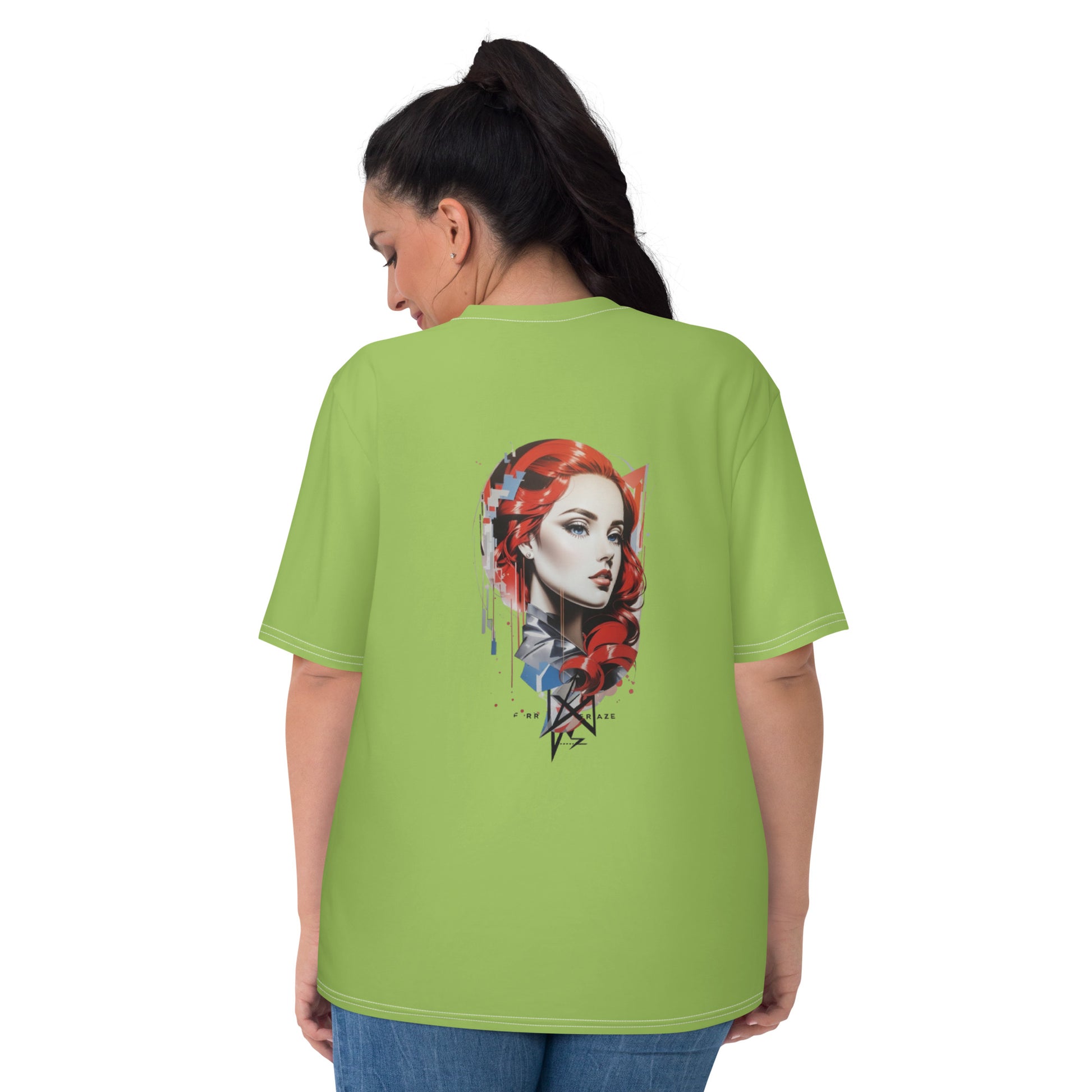 Design 1 // Women // Shirts // T-Shirt // Green - Viper-Size