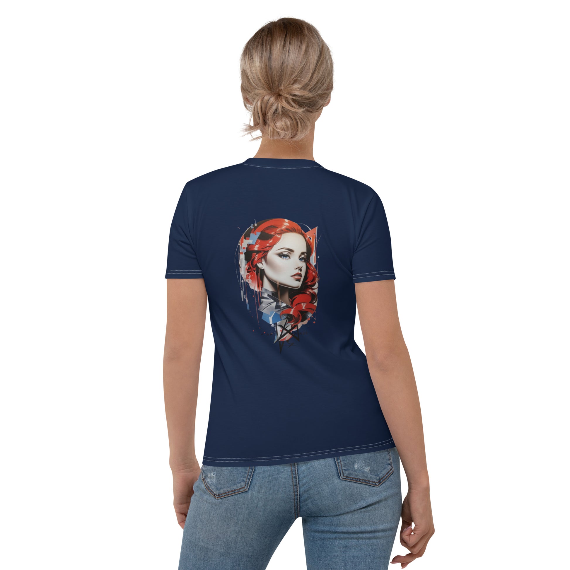 Design 1 // Women // Shirts // T-Shirt // Navy - Viper-Size