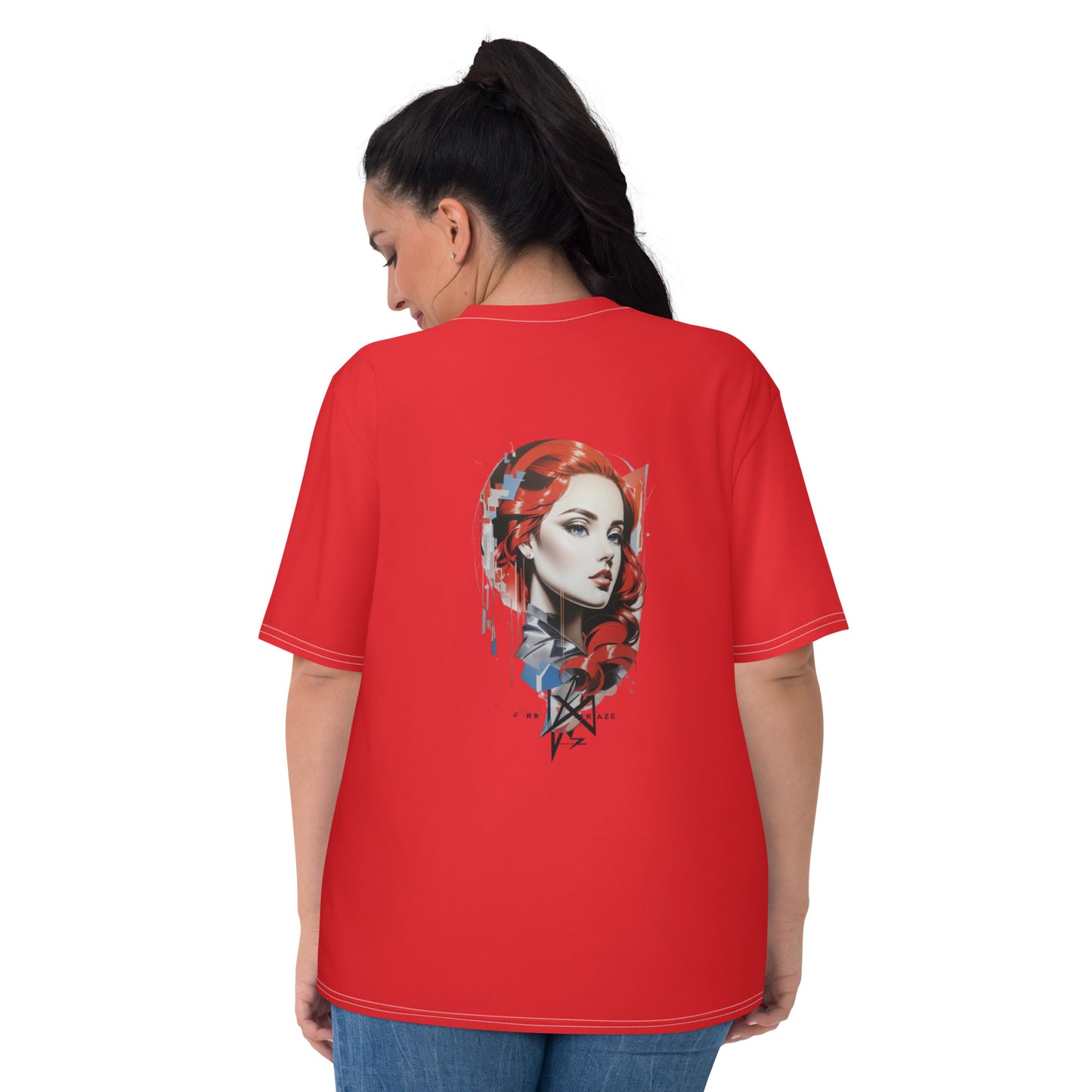 Design 1 // Women // Shirts // T-Shirt // Red - Viper-Size