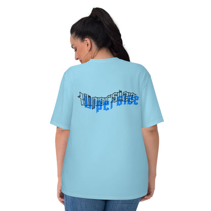 Design 2 // Women // Shirts // T-Shirt // Blue // Front 1