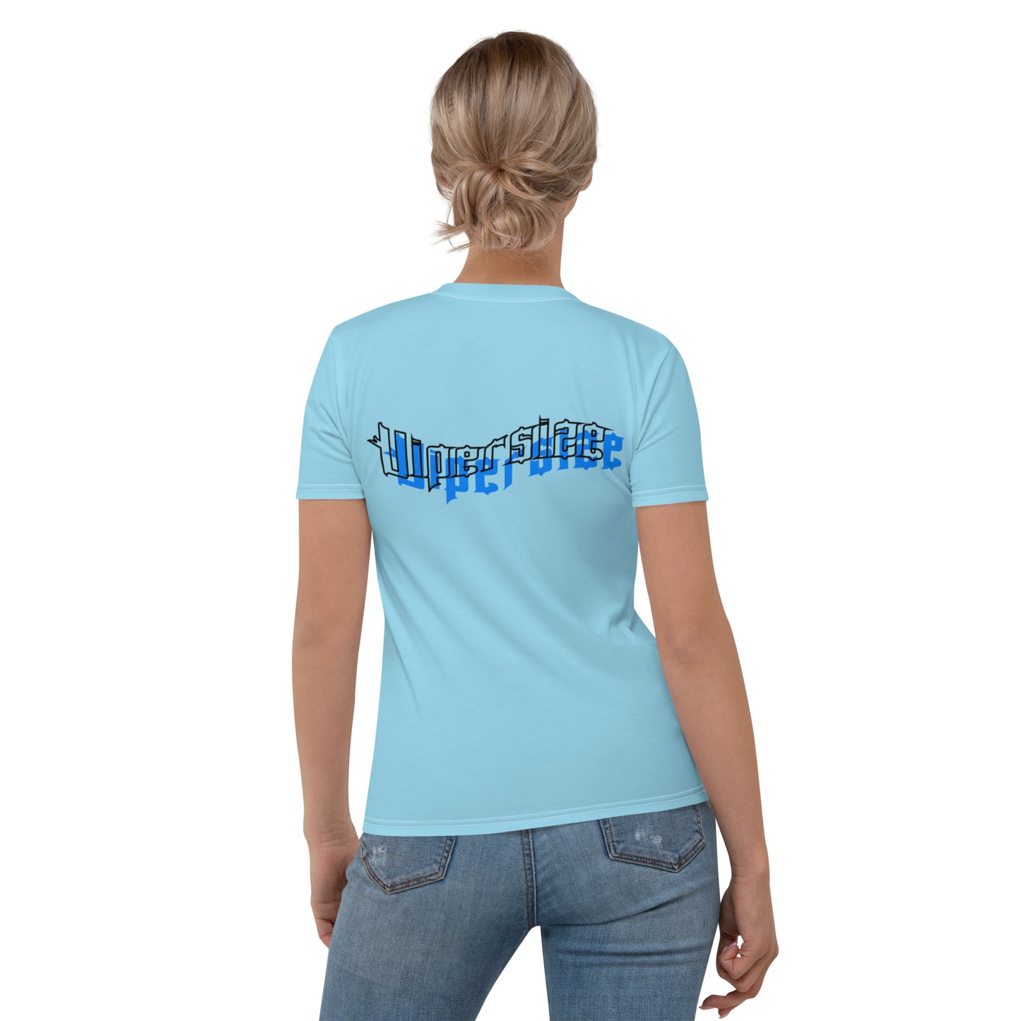 Design 2 // Women // Shirts // T-Shirt // Blue // Front 3