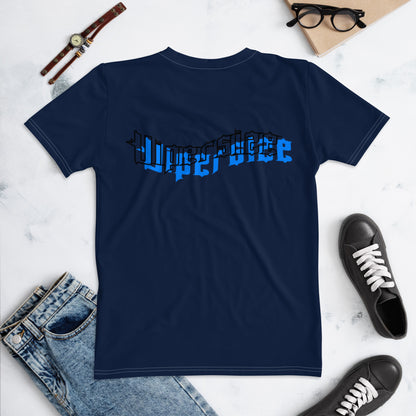 Design 2 // Women // Shirts // T-Shirt // Navy // Front 1