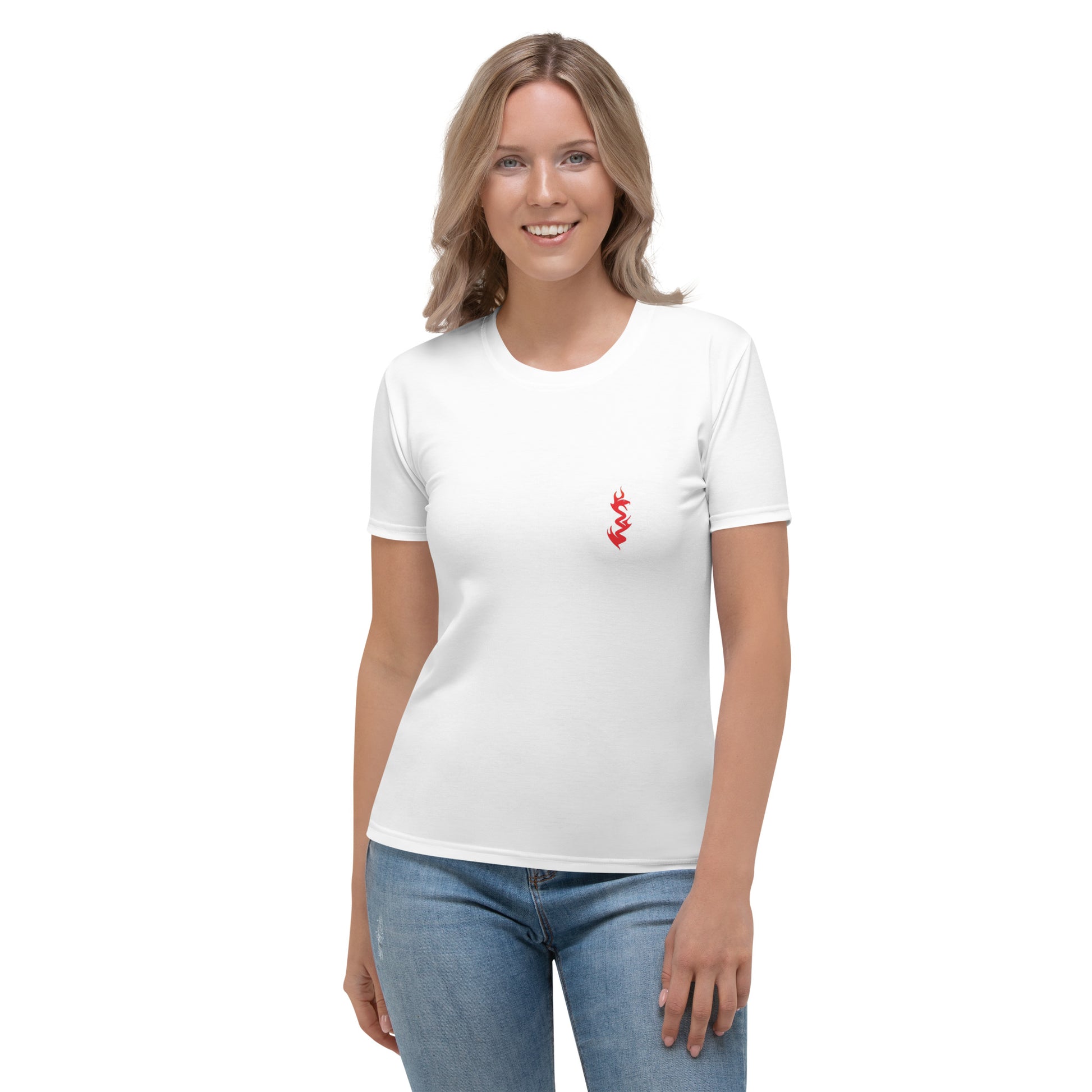 Design 1 // Women // Shirts // T-Shirt // White // Front 1 - Viper-Size