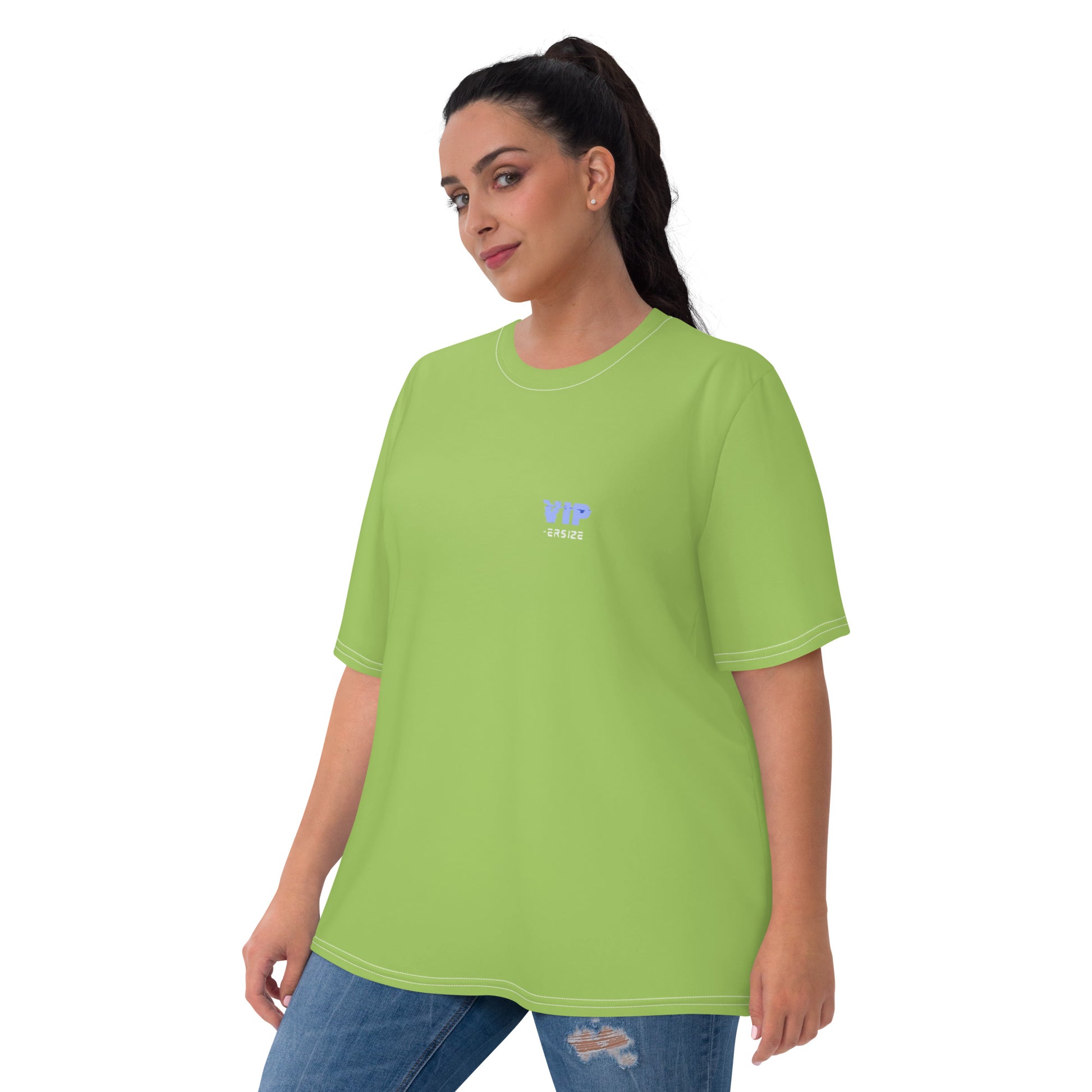 Design 1 // Women // Shirts // T-Shirt // Green // Front 3 - Viper-Size