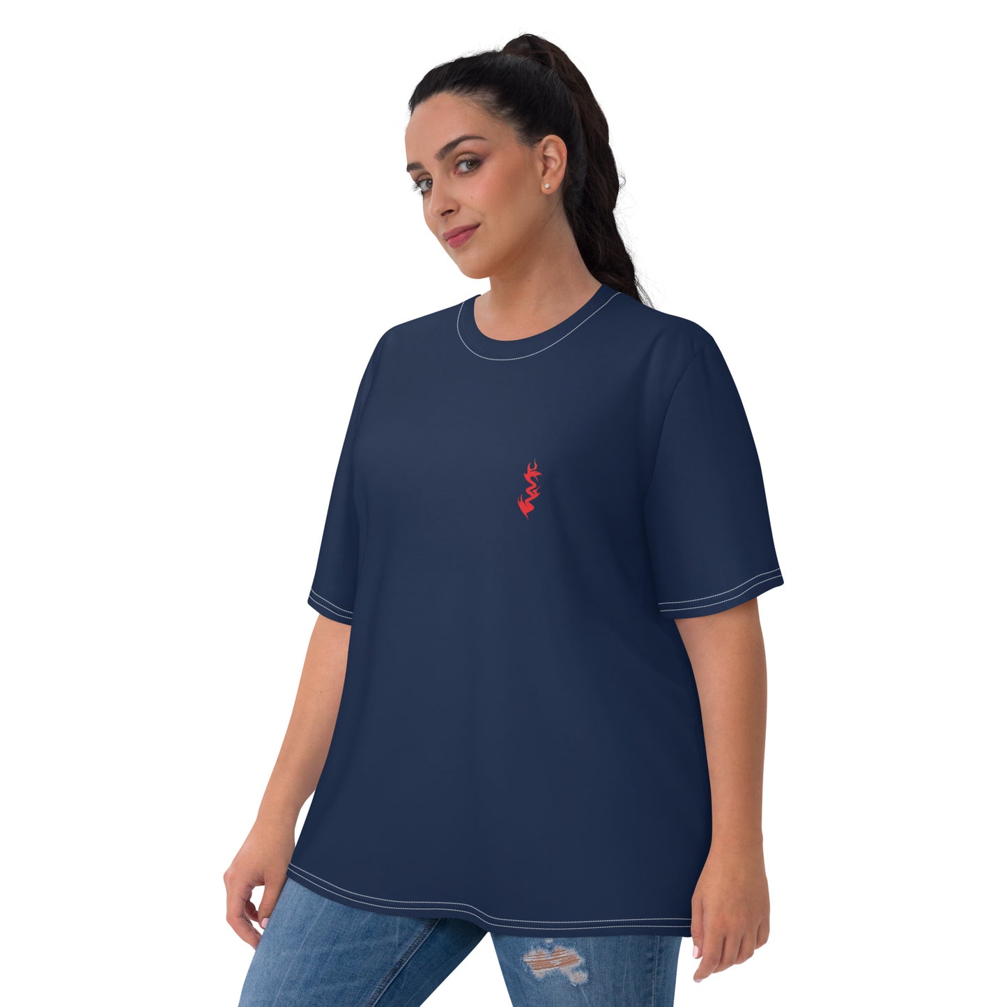 Design 1 // Women // Shirts // T-Shirt // Navy // Front 1 - Viper-Size