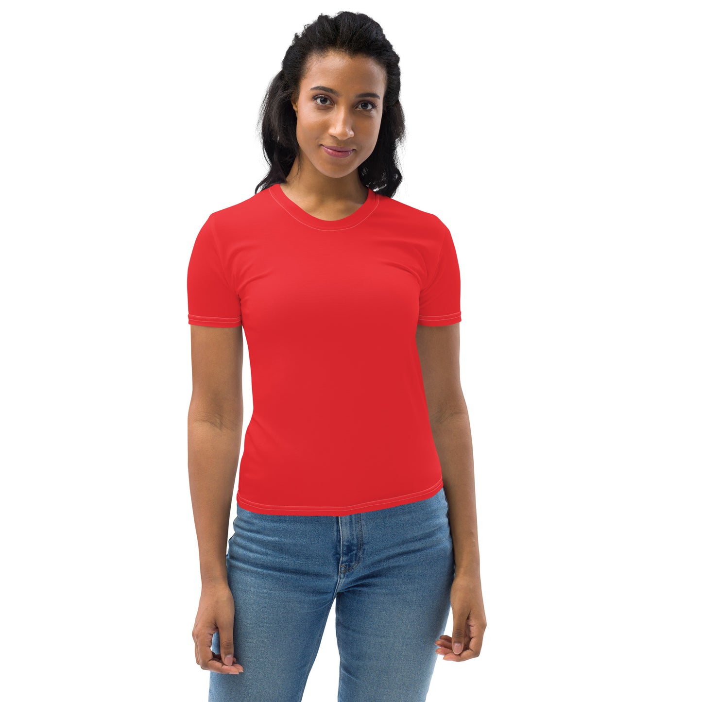 Design 1 // Women // Shirts // T-Shirt // Red - Viper-Size