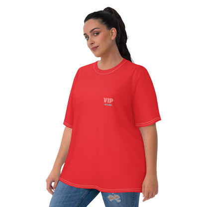 Design 1 // Women // Shirts // T-Shirt // Red // Front 2 - Viper-Size