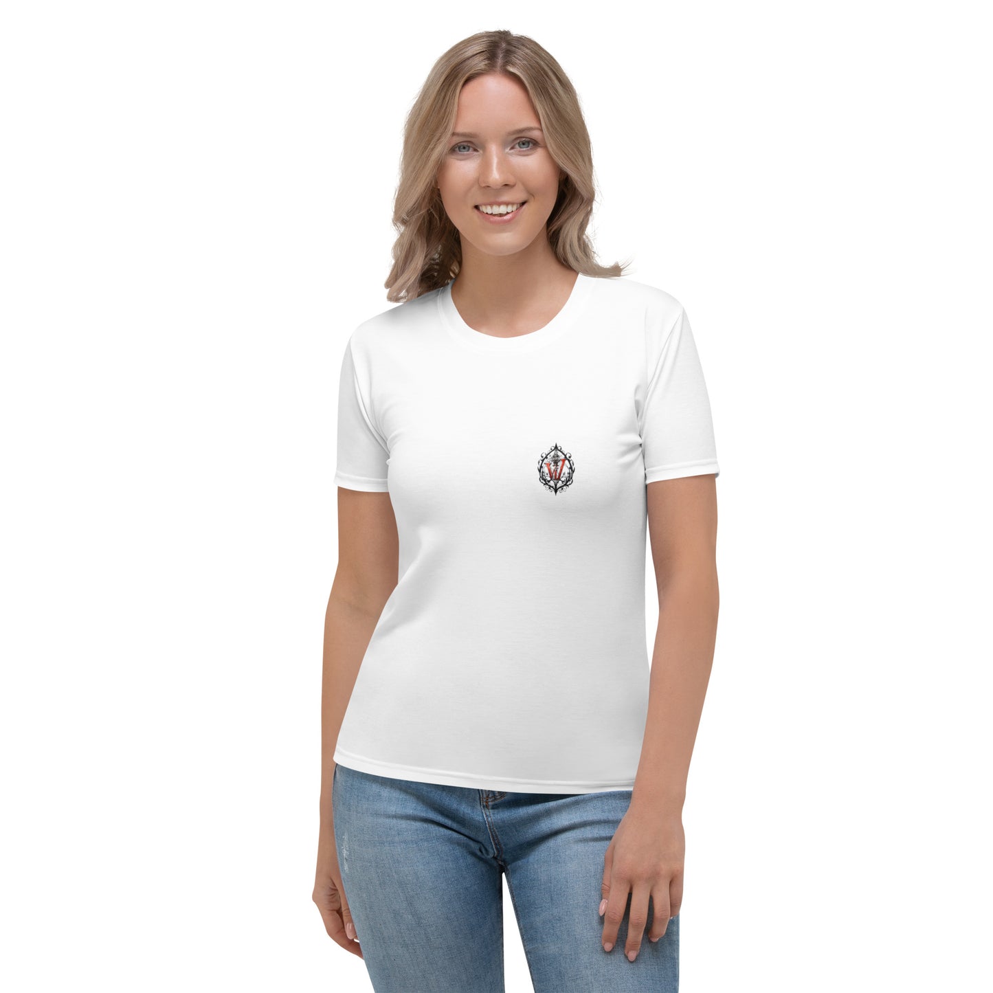 Design 2 // Women // Shirts // T-Shirt // White // Front 4