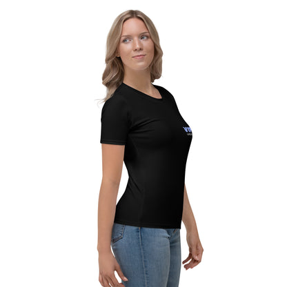 Design 1 // Women // Shirts // T-Shirt // Black // Front 3 - Viper-Size