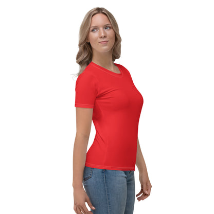 Design 1 // Women // Shirts // T-Shirt // Red - Viper-Size