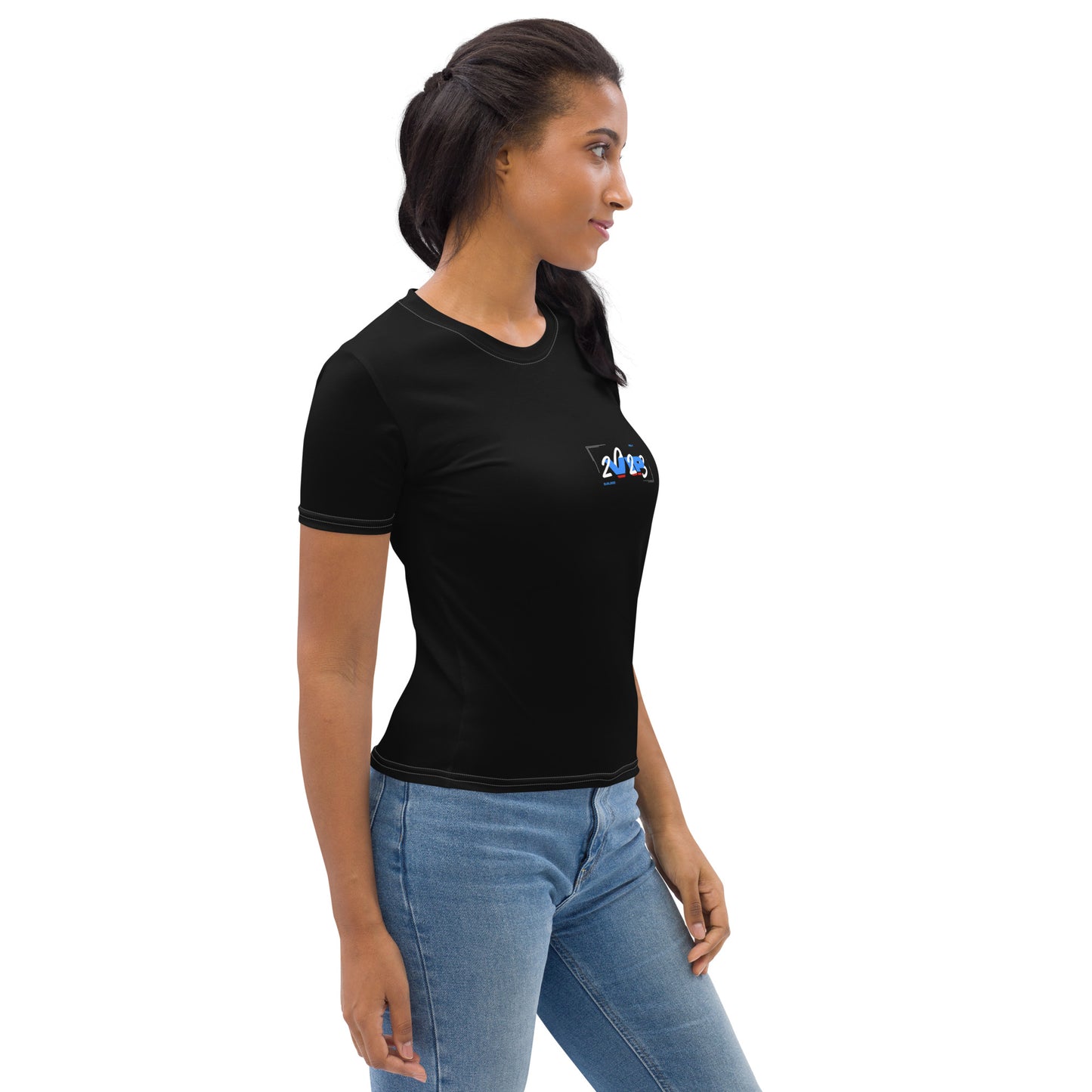 Design 2 // Women // Shirts // T-Shirt // Black // Front 5