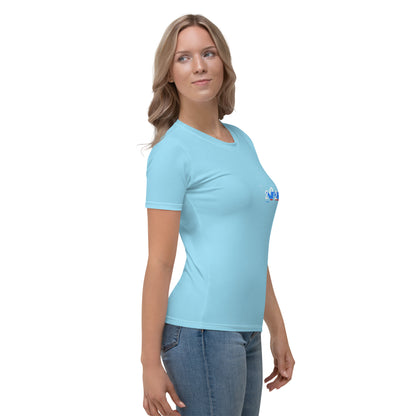 Design 2 // Women // Shirts // T-Shirt // Blue // Front 5