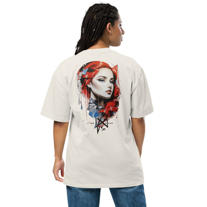 Design 1 // Women // Shirts // Oversize // Front 4 - Viper-Size